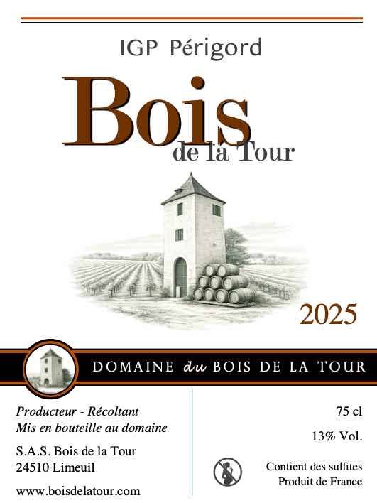 Our Wines etiketboisdelatour